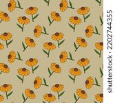 Seamless Pattern With Lovely...