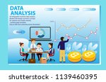 3d infographic business data... | Shutterstock .eps vector #1139460395
