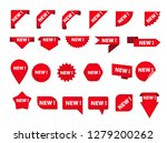 set of various tags with new... | Shutterstock .eps vector #1279200262