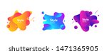 set of abstract graphic... | Shutterstock .eps vector #1471365905