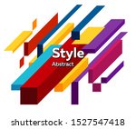 abstract modern composition.... | Shutterstock .eps vector #1527547418