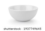 White ceramics bowl isolated on ...