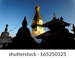 Swayambunath Buddhist Temple In ...
