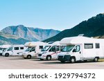 Summer Tourism With Rv In The...