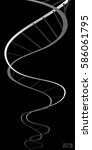 Dna Double Helix. Template For...