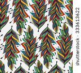 seamless colorful pattern with... | Shutterstock .eps vector #333613622