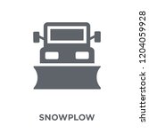 Snowplow Icon. Snowplow Design...