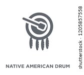 Native American Drum Icon....
