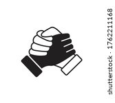 soul brother handshake icon ... | Shutterstock .eps vector #1762211168