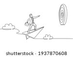 continuous one line drawing... | Shutterstock .eps vector #1937870608