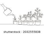 continuous one line drawing... | Shutterstock .eps vector #2032555838