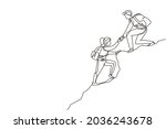 continuous one line drawing... | Shutterstock .eps vector #2036243678