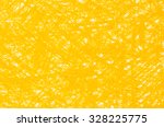 yellow crayon drawings on white paper background texture