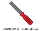 file tool vector icon isolated... | Shutterstock .eps vector #2082833062