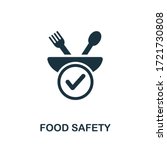 food safety icon from organic... | Shutterstock .eps vector #1721730808