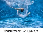 Dancing Woman Under The Water...