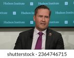 Small photo of Washington, DC – September 20, 2023: Congressman Mike Waltz (R-FL) speaks on Afghan resistance against the Taliban and Afghanistans future.