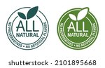 all natural   no preservatives  ... | Shutterstock .eps vector #2101895668