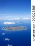 Small photo of Aerial View Of Minna And Tarama Island