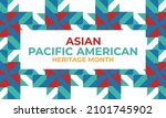 may is asian pacific american... | Shutterstock .eps vector #2101745902