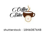 coffee bike logo template... | Shutterstock .eps vector #1846087648