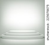 a 3d illustration of blank... | Shutterstock .eps vector #225070075