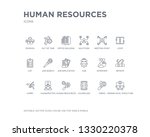 simple set of human resources... | Shutterstock .eps vector #1330220378