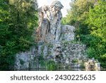 Small photo of Apennine Colossus in Park of Pratolino - Italy