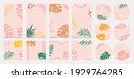 summer insta story templates... | Shutterstock .eps vector #1929764285
