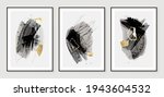 dark gold abstract art... | Shutterstock .eps vector #1943604532