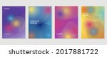 fluid gradient background.... | Shutterstock .eps vector #2017881722