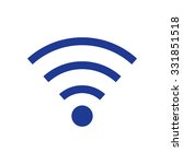 wifi symbol. vector wireless... | Shutterstock .eps vector #331851518
