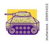 Military War Tank Cartoon...
