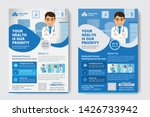 medical flyer poster pamphlet... | Shutterstock .eps vector #1426733942