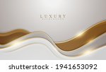 elegant white overlap brown... | Shutterstock .eps vector #1941653092