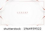 copper ribbon with watermark on ... | Shutterstock .eps vector #1964959522