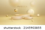 luxury background with product... | Shutterstock .eps vector #2145903855