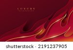 red luxury background with fire ...