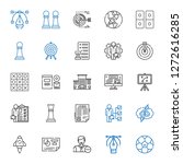 strategy icons set. collection... | Shutterstock .eps vector #1272616285