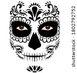 Mexican Death Mask La Catrina...
