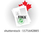 Visa To Canada Approved Green...