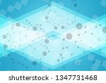 beautiful turquoise abstract... | Shutterstock . vector #1347731468