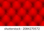 red leather upholstery pattern. ... | Shutterstock .eps vector #2084270572