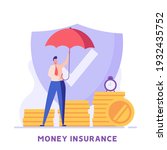 financial insurance. people... | Shutterstock .eps vector #1932435752