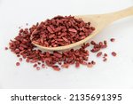 Small photo of Angkak is a bright reddish purple fermented rice, which acquires its color from being cultivated with the mold Monascus purpureus. Red yeast rice went on to become a nonprescription dietary supplement
