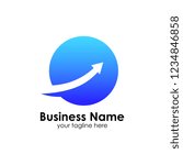 finance logo template.... | Shutterstock .eps vector #1234846858