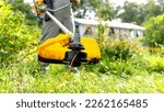 Small photo of LAWN MOWER MOWS LAWN TRIMMER