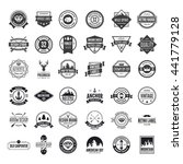 set of vector logotypes... | Shutterstock .eps vector #441779128