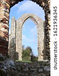 Leiston Abbey Ruins In Suffolk  ...