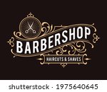 barbershop antique vintage... | Shutterstock .eps vector #1975640645